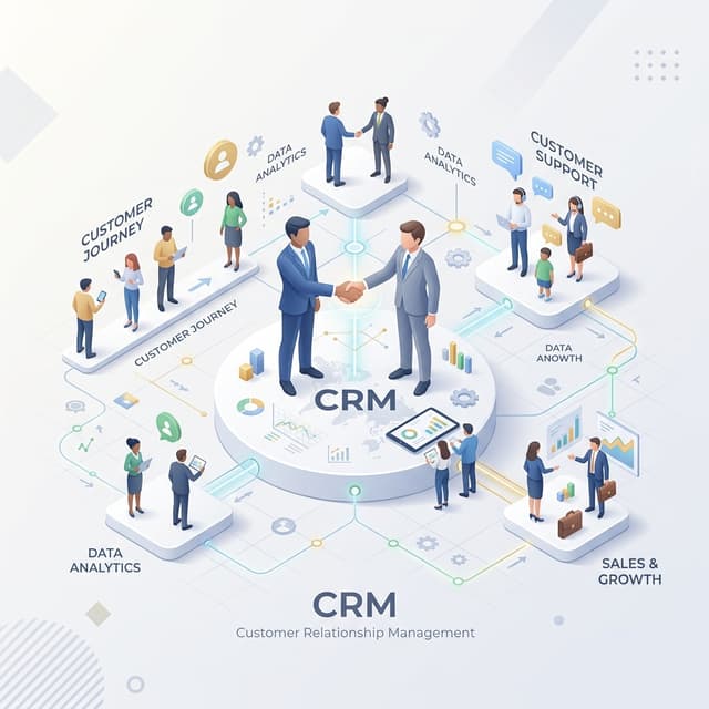 علاقات العملاء (CRM)