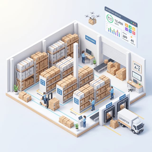 إدارة المستودعات